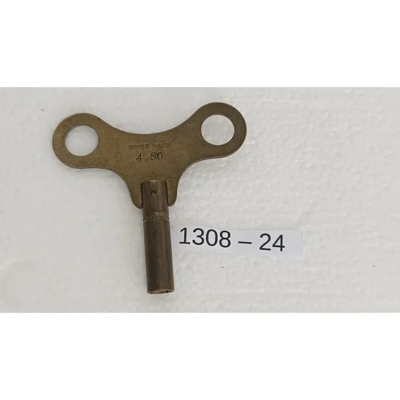 Chave De Relógio Antigo De Parede Suíço, 1308-24