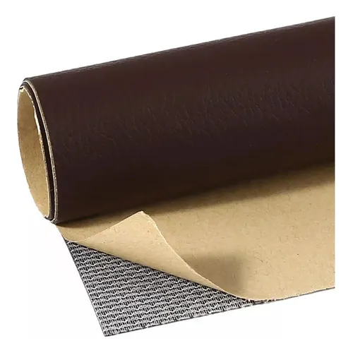 Parche Autoadesivo Color Chocolate Para Reparação De Vinil