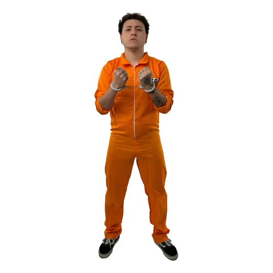 Disfraz Cosplay Convicto Prisionero
