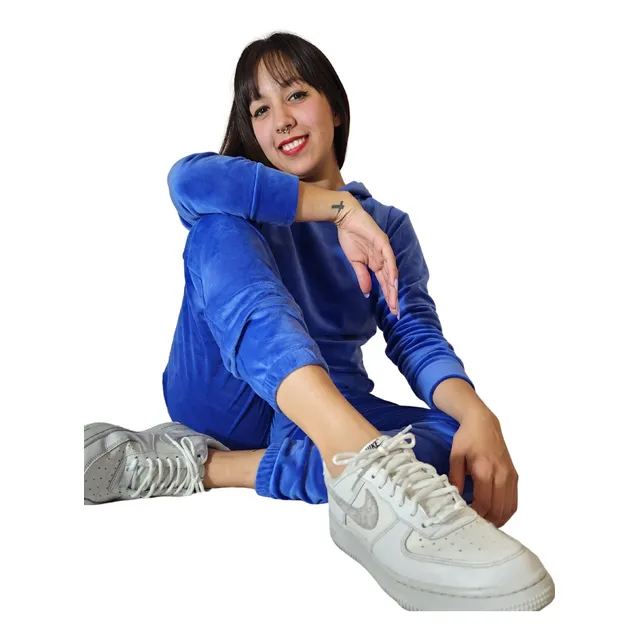 Conjunto Jogging Urbano Plush Elastizado Pantalon Y Buzo  
