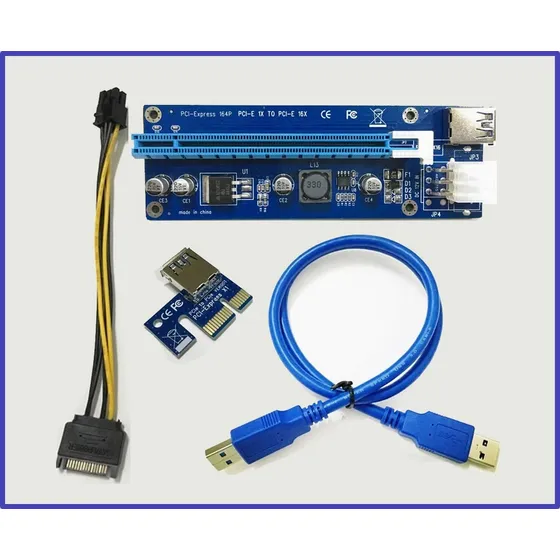Riser Pci Express Usb 3.0 Pcie X1 X16 V 006c Nueva Oferta