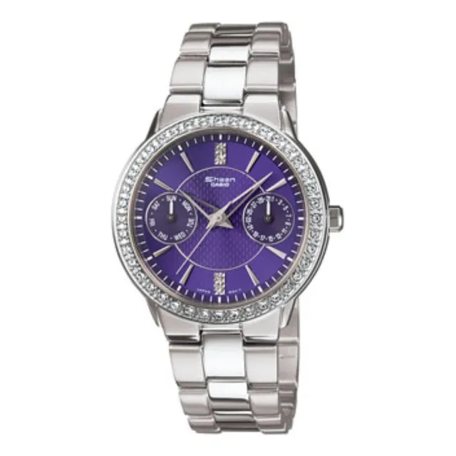 Reloj Casio De Dama Sheen Original  Shn-3009d-6a Garantia