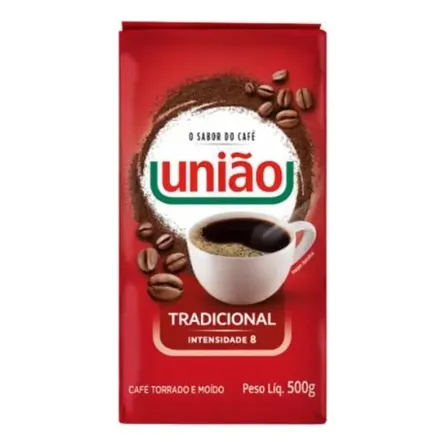 Café União Torrado E Moído Tradicional Vacuo 500g