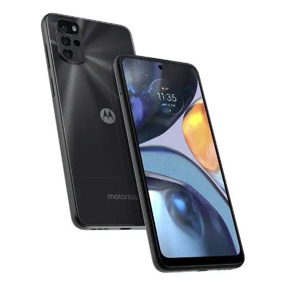 Smartphone Moto G22 Tela De 6,5 128 Gb 4 Ram Preto Motorola - Aceitável (Recondicionado)