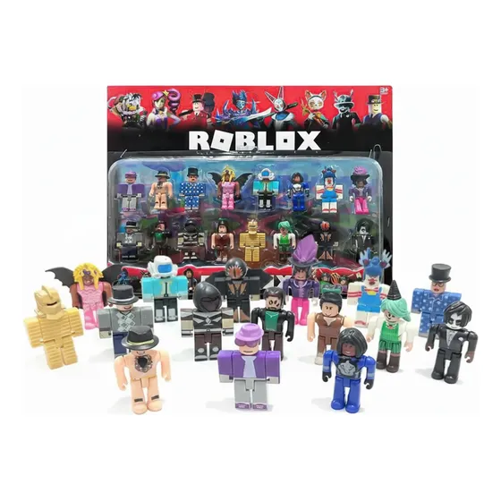 Kit 16 bonecos Roblox articulados