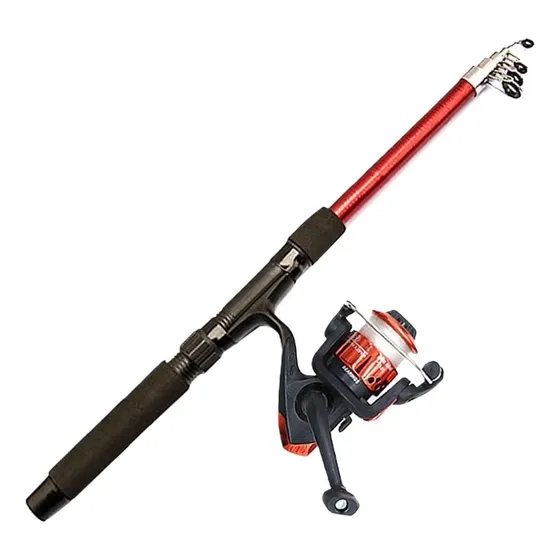 Set De Pesca Profesional Para Caña De Pescar, Carrete Girato