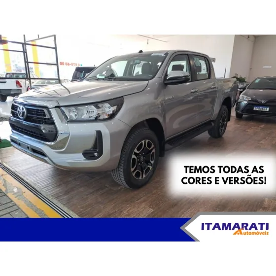 Toyota Hilux 2.8 D-4d Turbo Diesel Cd Srv 4x4 Automático