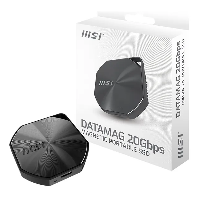 Unidad Ssd Externo 1tb Msi Datamag 20gbps Usb-c 1600 Mb/s