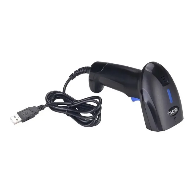 Lector Escaner De Codigos De Barra Alambrico Laser 1d Usb