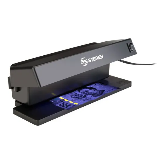Detector De Billetes Falsos Steren Lampara Luz Ultravioleta
