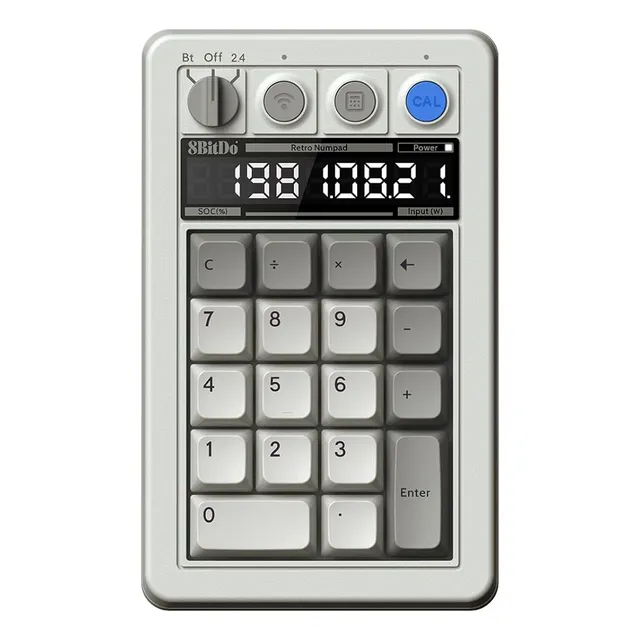 8bitdo Retro 18 Mechanical Numpad, Teclado