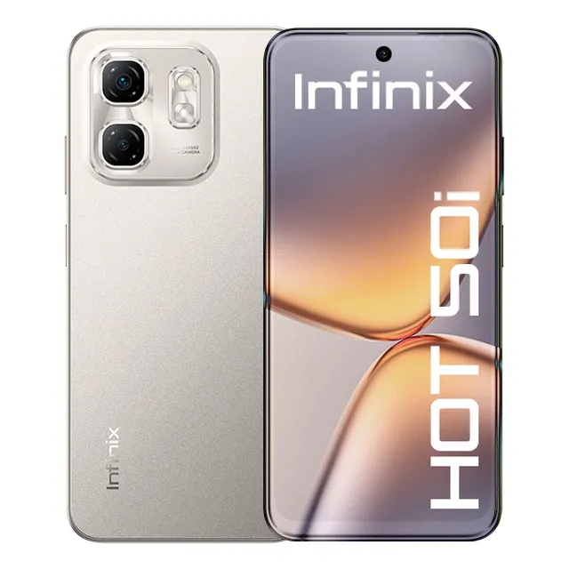 Infinix Hot 50i 256 GB ROM 4 GB + 4 GB RAM Dual Sim Color Gris