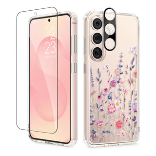 Funda De Teléfono Gviewin Para Samsung Galaxy S25 Plus Con Protector Funda De Teléfono Gviewin Para Samsung Galaxy S25 Plus Con Protector
