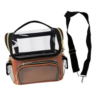 Bolsa De Maquillaje Transparente, Soporte Para Brochas De Bolsa De Maquillaje Transparente, Soporte Para Brochas De