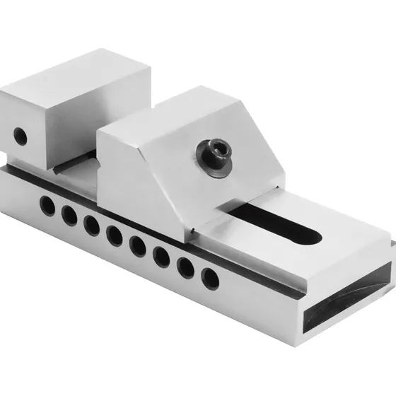 Morsa De Precisão Retificada Com Abertura 85mm - Modelo Qkg