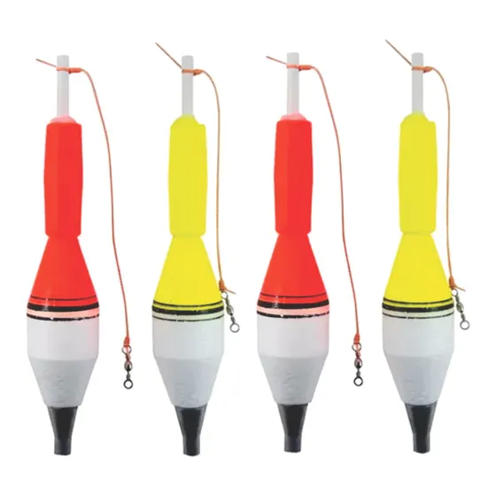 Kit 4 Torpedos Boias Barão 45g Para Tamba, Pacu Pesqueiro