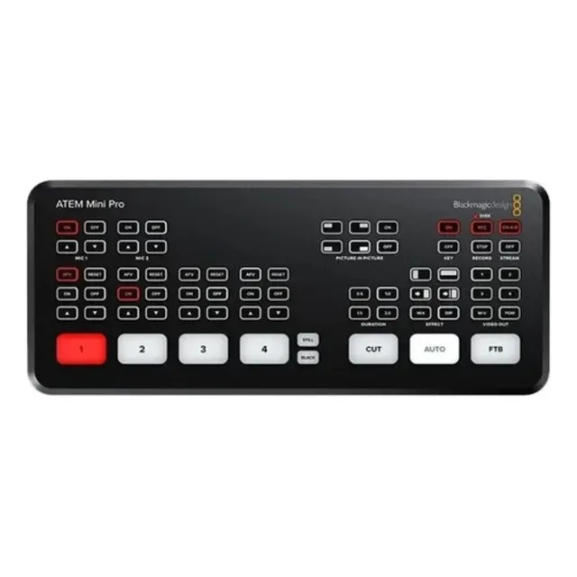 Atem Mini Pro Switcher De Video 4entradas Hdmi Swatemminibpr
