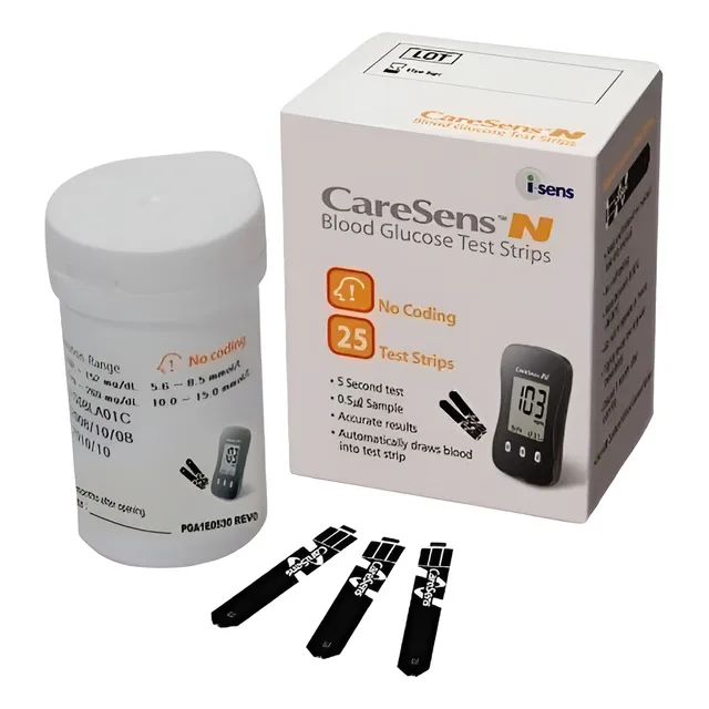 Caresens Tiras Reactivas X 25 Unid.