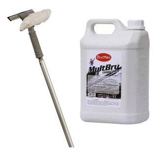 Kit - 01 Limpa Vidros 5 Litros + 01 Acessorio P/ Limpeza Kit - 01 Limpa Vidros 5 Litros + 01 Acessorio P/ Limpeza