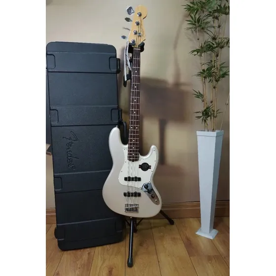 Contra Baixo 4c Fender American Standard Jazz Bass Cinza