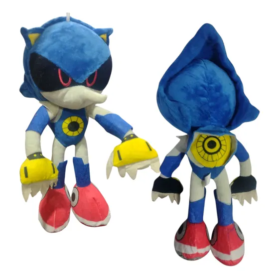 Peluche Sonic Metal Robots Azul