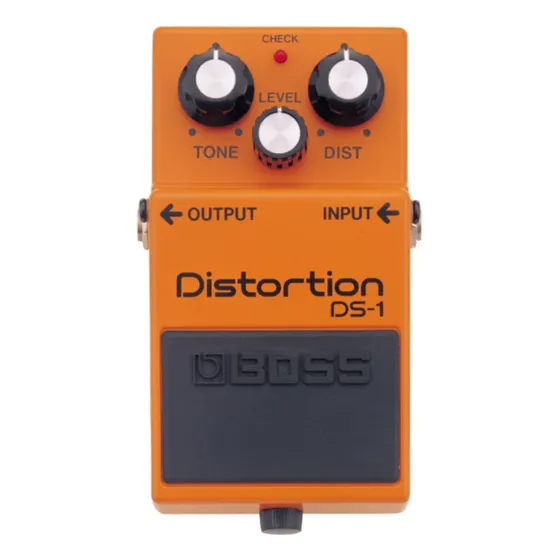 Pedal de efeito Boss Distortion DS-1