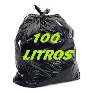 Saco De Lixo 100 Litros Pacote Com 100 Unidades Econômico Saco De Lixo 100 Litros Pacote Com 100 Unidades Econômico