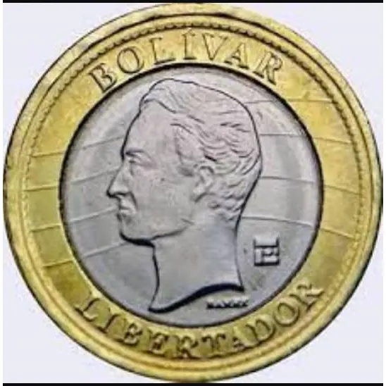 Moneda Venezuela 1 Bs 2007 Subasta.
