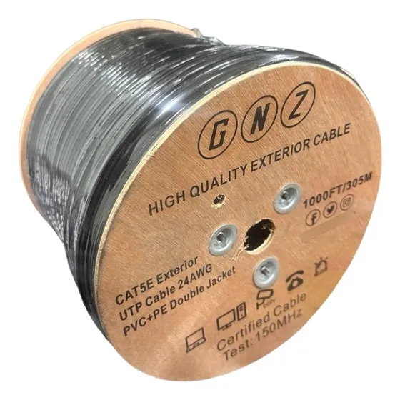 Rollo De 100 Mts Cable Utp Cat5e Intemperie Internet