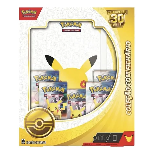 Pacote De 30 Anos Da Pokémon China, Vol.1, Estojo Selado (8