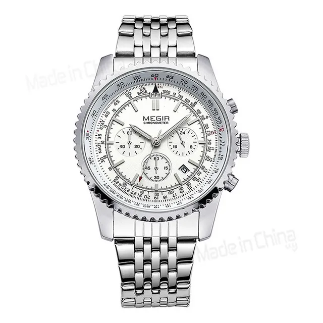Reloj Cronógrafo Megir Modelo 20008sxi Cf-1317