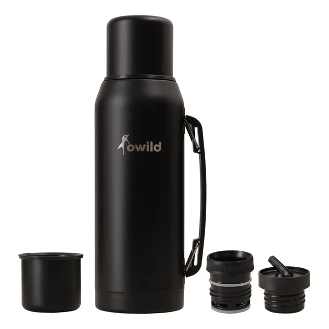 Termo Agua Caliente Acero Inoxidable + Tapa Extra | Owild