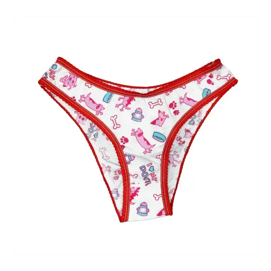 Pantaleta Panties Bikini Juvenil Con Goma