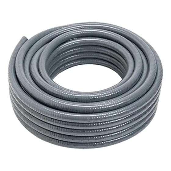 Tubo Corrugado Argos 9550500 De Pvc Color Gris