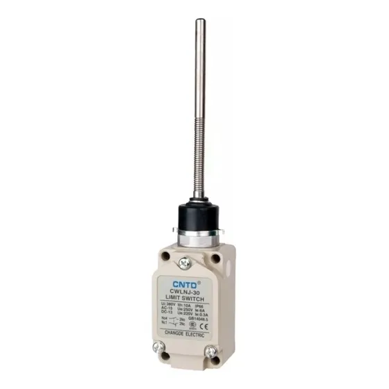 Interruptor Limite 1nc+1no Varilla Flex Cntd Cwlnj-30 Color Crema