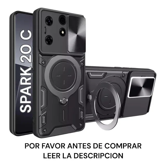 Funda P/ Tecno Spark 20c - Camshield Pro + Film Caseme®