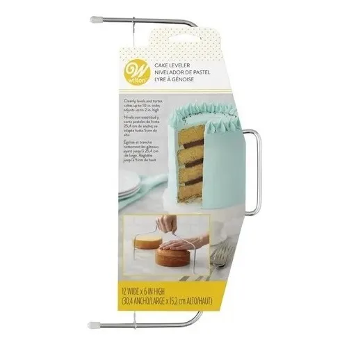 Nivelador Cordador De Tortas, Wilton 29.7 Cm Largo Original