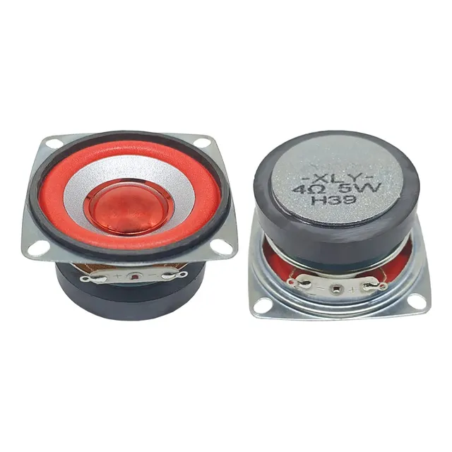 2 Parlantes De 4ohm Y 5w Con Diametro De 5.35cm
