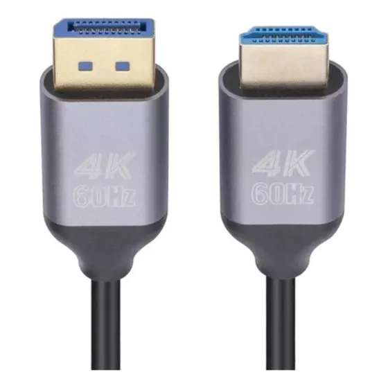 Cabo Adaptador Displayport Dp Para Hdmi 4k 3 Metros