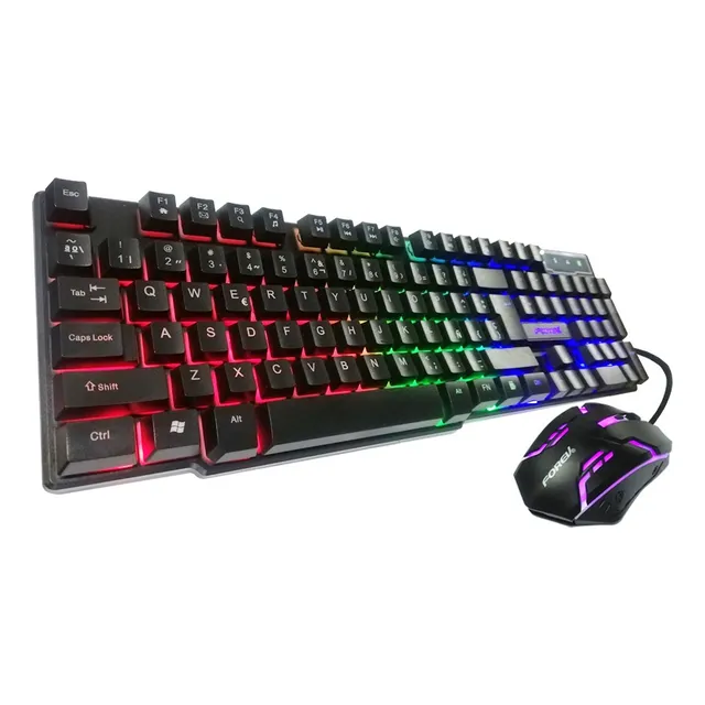 Combo Gaming Retroiluminado Usb Mouse Teclado