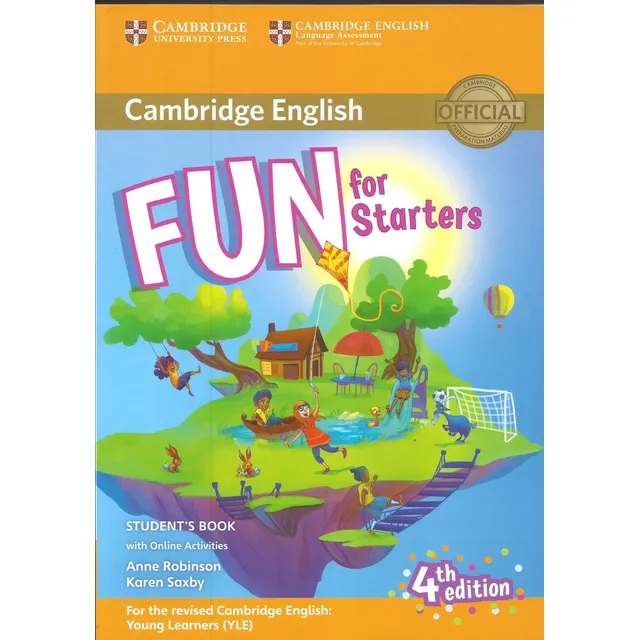 Fun For   Starters- Student`s W/download  Audio **4th Ed