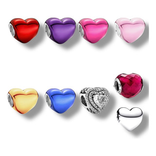 Charm Dije Corazon Plata S925 Calidad Premium Charm Dije Corazon Plata S925 Calidad Premium