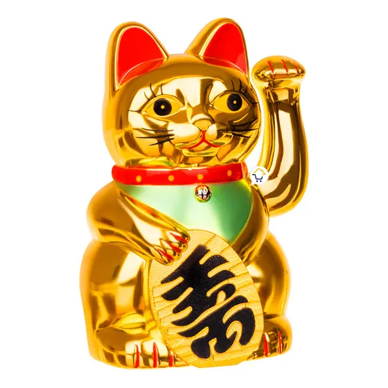 Gato De La Suerte Afortunado De Bateria Maneki Neko