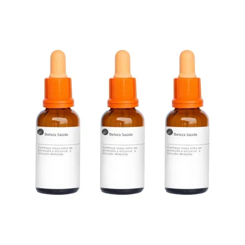 Tinturas De Cravinho Absinto Nogueira Kit 3 Frascos Com 30ml