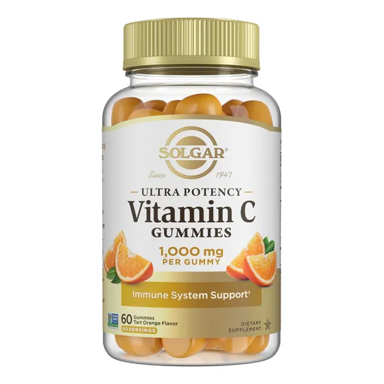 Gomitas De Vitamina C Solgar Ultra Potency, 1000 Mg, 60 Porc