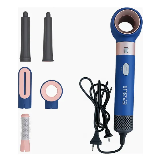 Escova Secadora De Cabelo 5 Em 1 Liso E Ondulado 110v 1200w