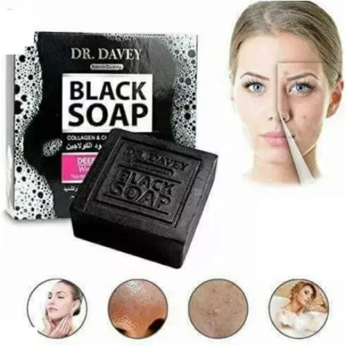 Jabón De Carbón Negro Black Soap Aclarante Control Grasa Dr