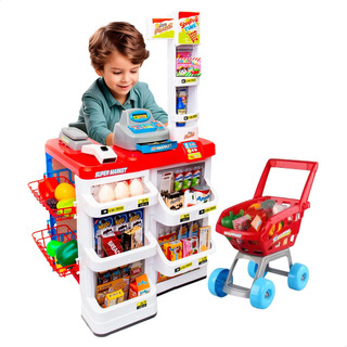 Atentu Kids Mercadinho Infantil De 48 Peças Atentu Kids Mercadinho Infantil De 48 Peças