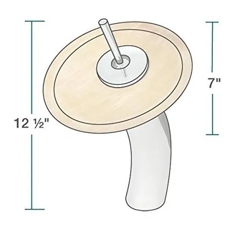 Direct 853 Miel Onyx Buque Fregadero Baño Ensemble Bronce