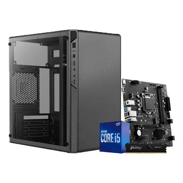 Pc Gamer Core I5 10400 32gb Ssd 480 Gabinete Wifi + Regalo